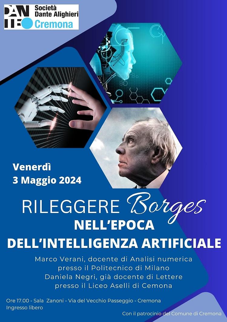 Incontro "Rileggere Borges, nell'epoca dell'intelligenza artificiale"