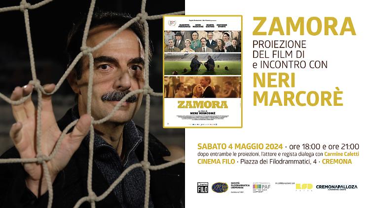 Zamora - Proiezione del film e incontro con Neri Marcorè
