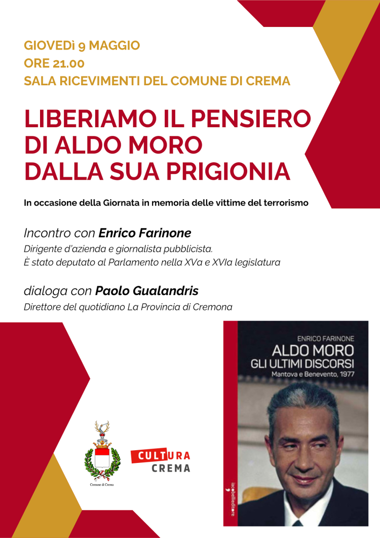 Incontro "Liberiamo il pensiero di Aldo Moro dalla sua prigionia"