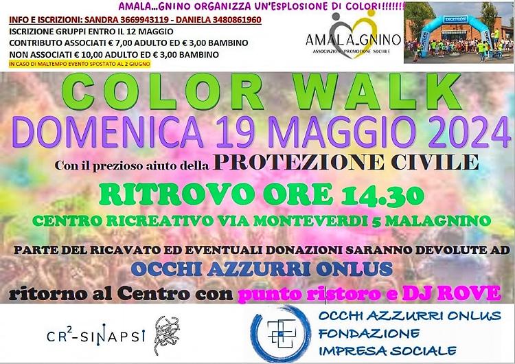 Un'esplosione di colori con la Color Walk!