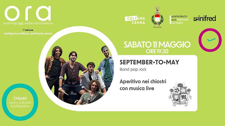 September to may: Aperitivo nei chiostri con musica live