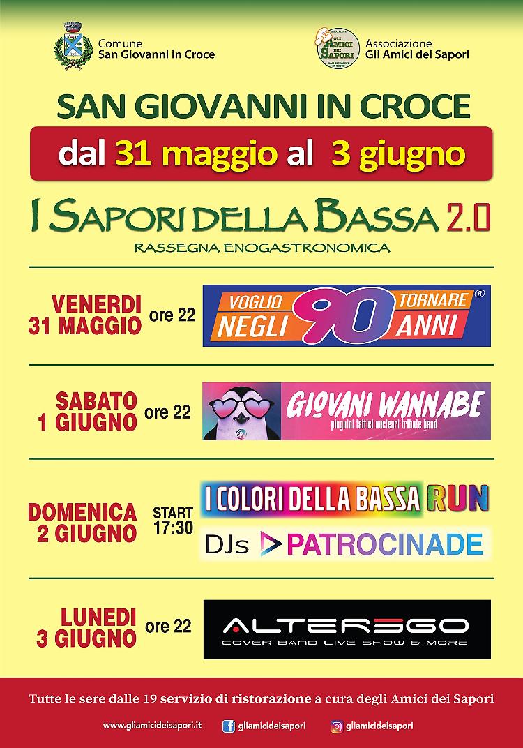 Rassegna enogastronomica "I Sapori della Bassa" 2.0