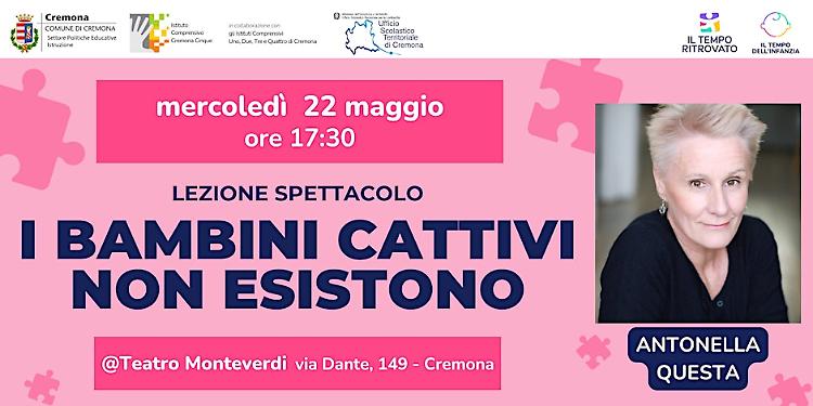Lezione spettacolo: "I bambini cattivi non esistono"