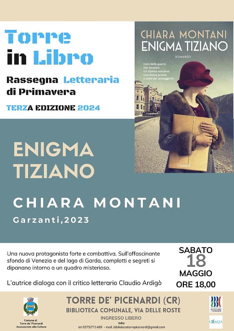 Chiara Montani presenta "Enigma Tiziano"