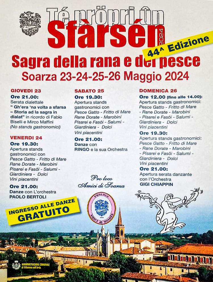 44^ edizione della Sagra della Rana e del Pesce