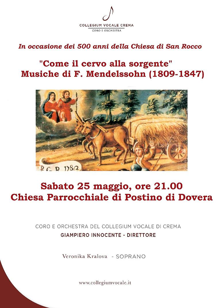 Concerto “Come un cervo alla sorgente” F. Mendelssohn 