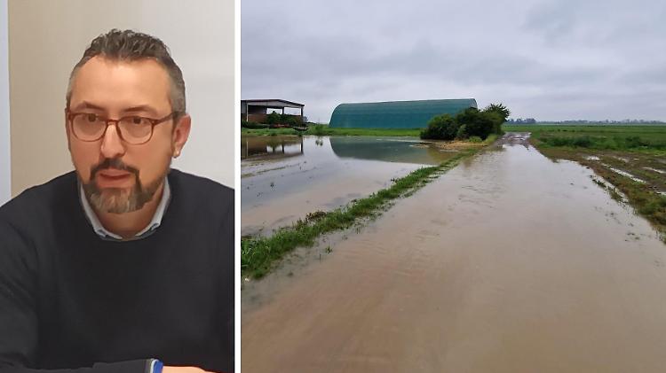 I campi devastati dal maltempo, Confagricoltura: «Un vero disastro»