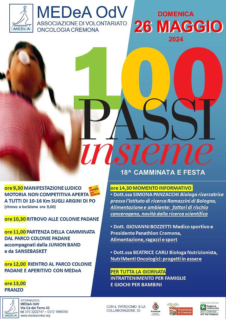 100 passi insieme - 18^ camminata e festa