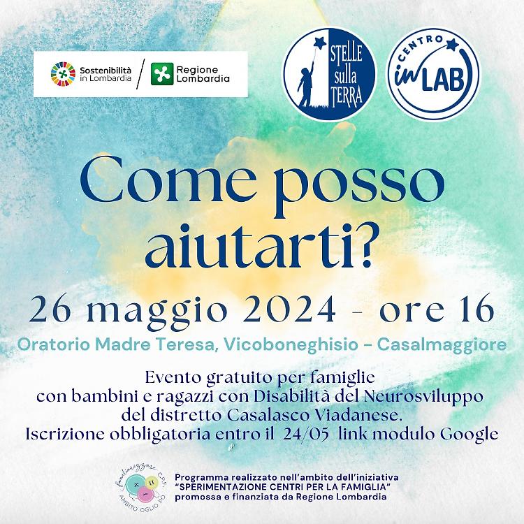 "Come posso aiutarti?" per famiglie di ragazzi con DNS