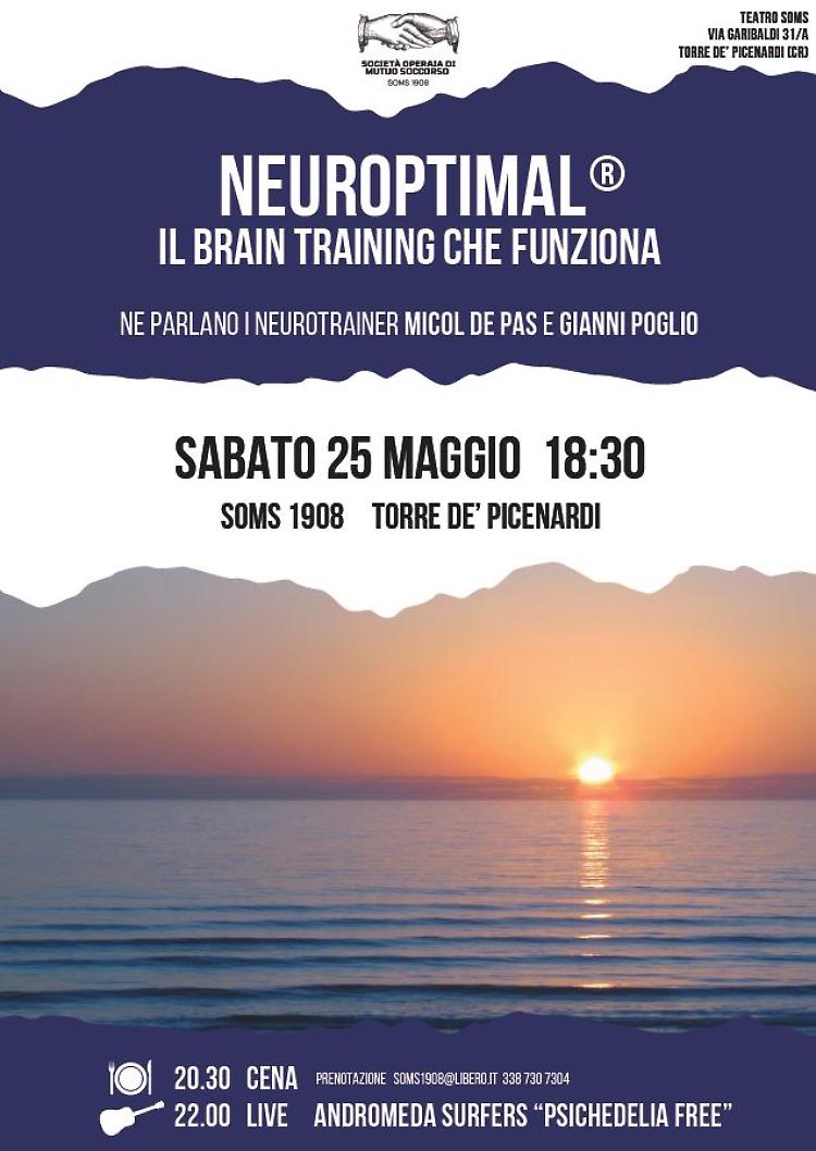 Incontro NeurOptimal® + Cena + Concerto live