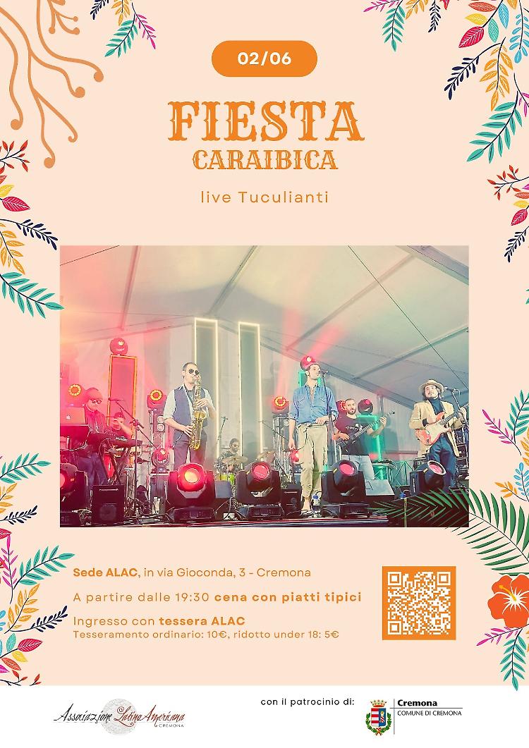 Tornano le feste in cortile! Prima serata: Caraibi!
