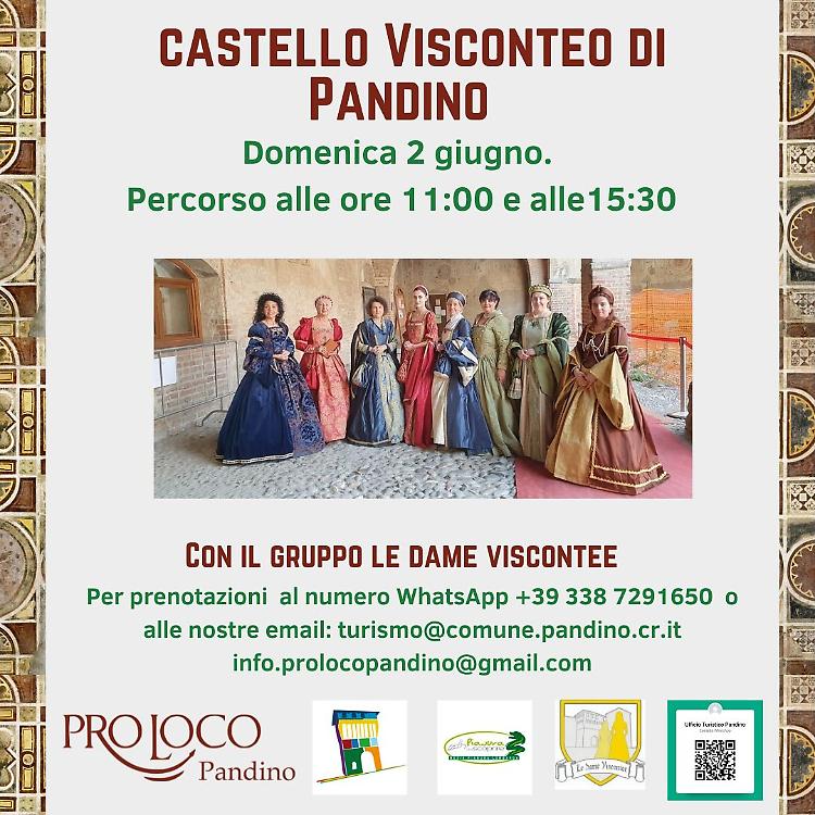 Scopri il castello con il gruppo delle dame viscontee!