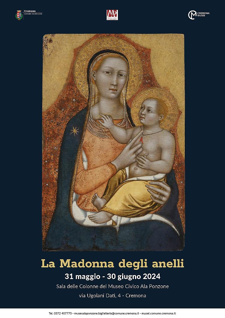 Esposta in Pinacoteca La Madonna degli anelli