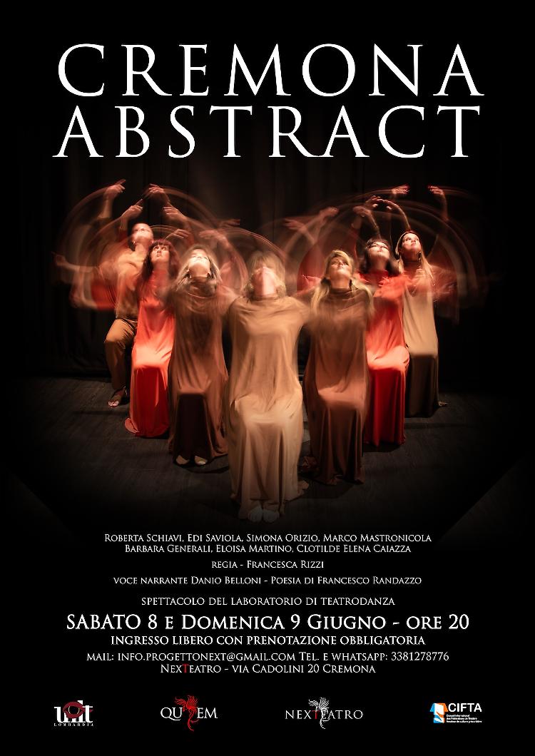 Cremona Abstract. Spettacolo di teatro-danza
