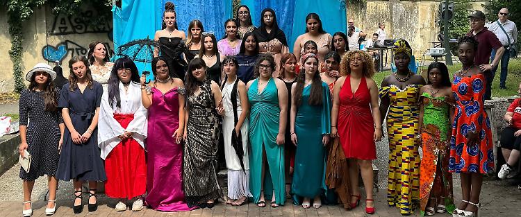 Sfilata glamour: festa al Polo Romani