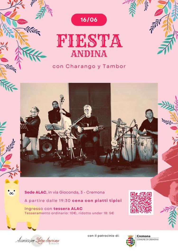 Tornano le feste in cortile! Ecco la Fiesta Andina