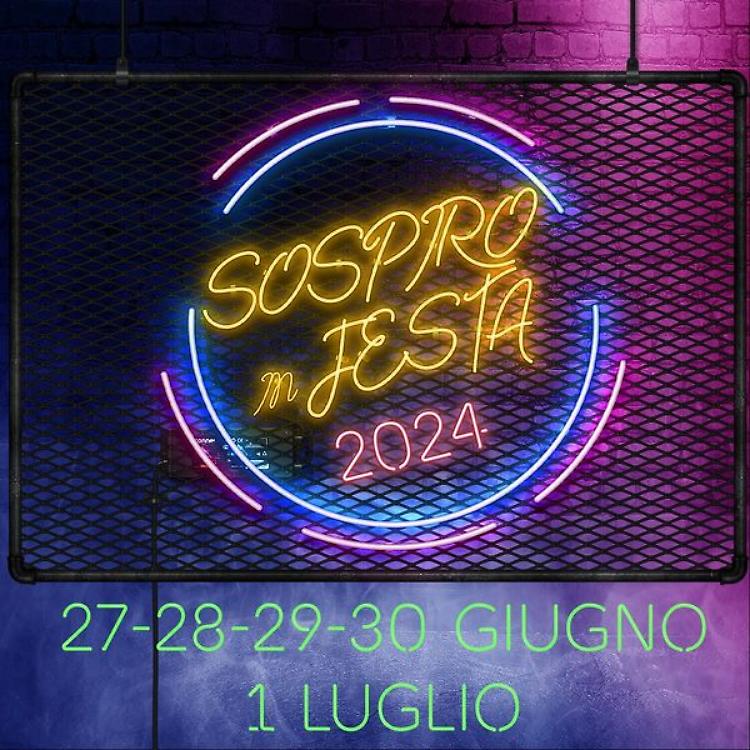 Sospiro in festa 2024: 5 serate di divertimento!
