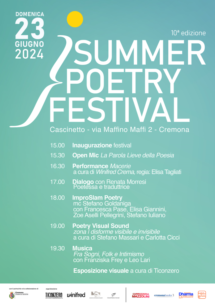 Summer Poetry Festival X edizione