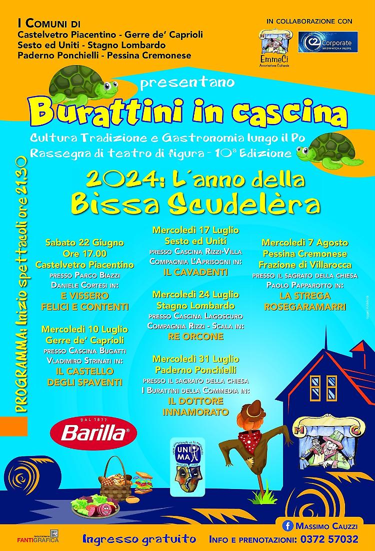 I Burattini della Commedia in "Il dottore innamorato"