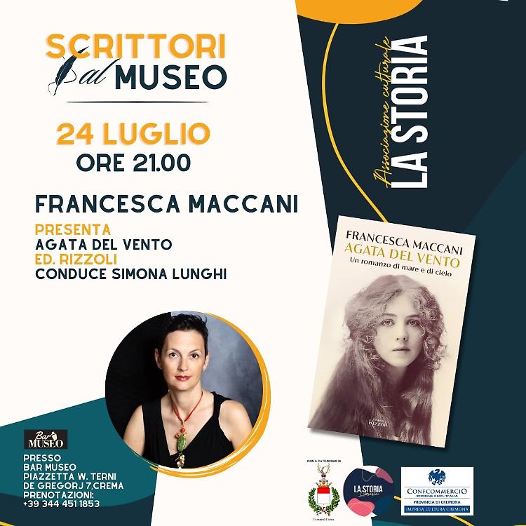 Francesca Maccani presenta Agata nel vento