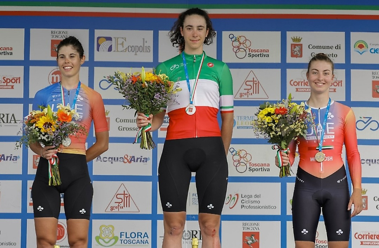 Venturelli campionessa italiana Under 23 nella crono