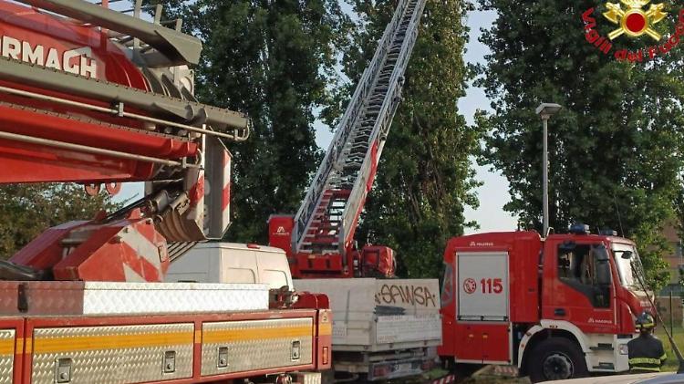 Vento forte, danni anche nel Cremasco