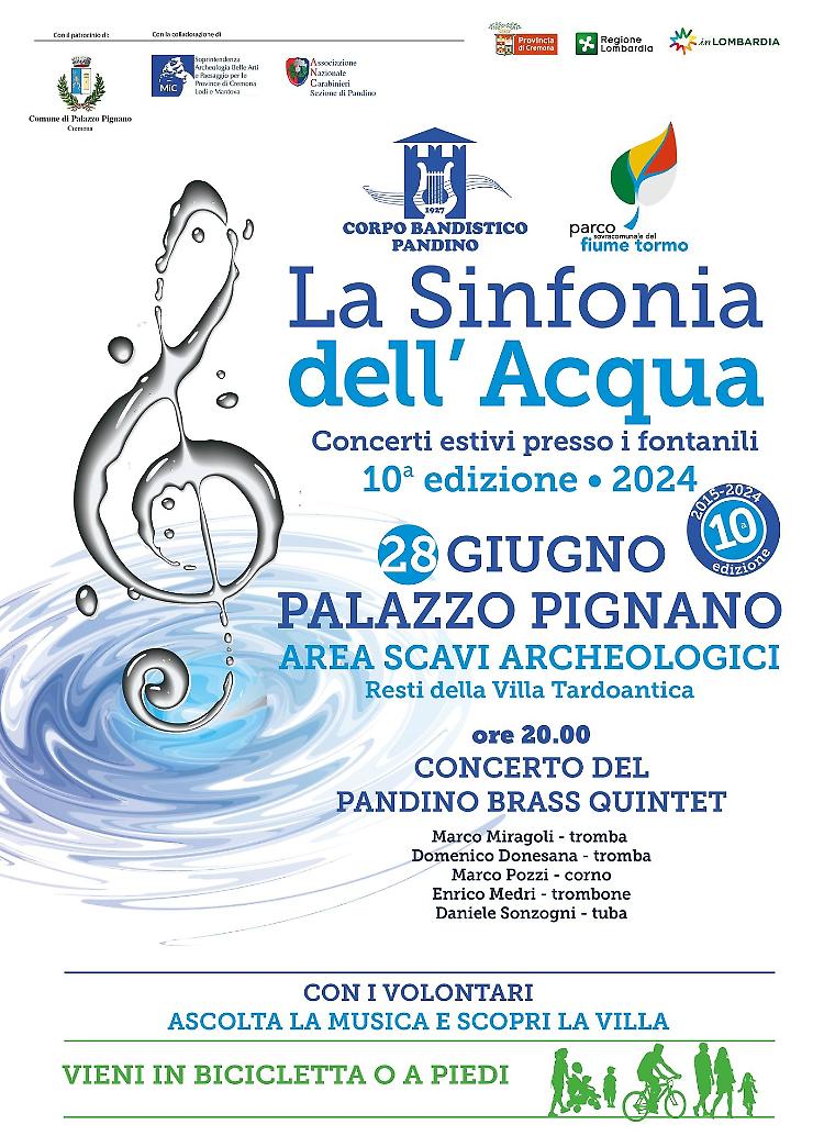 La Sinfonia dell'Acqua: concerto del Pandino Brass Quintet