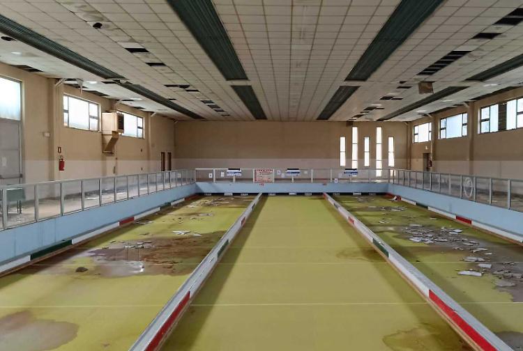 Corsie del bocciodromoSolo 3 saranno riaperte