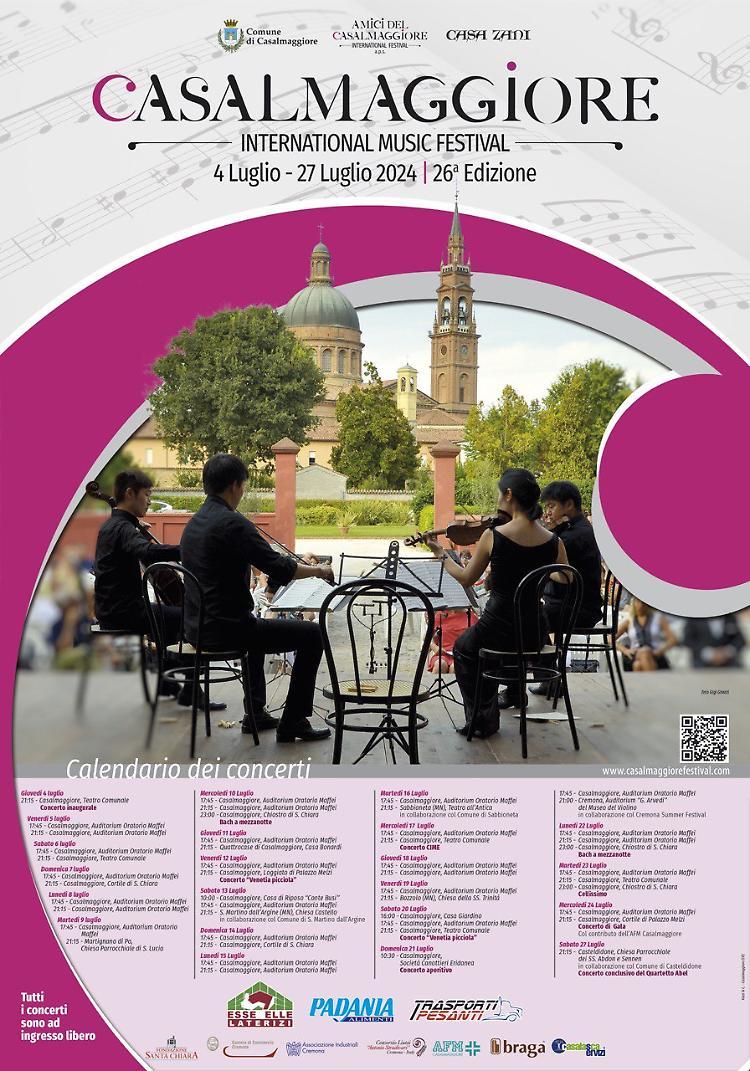 Casalmaggiore International Music Festival 2024 