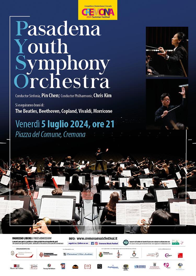 Concerto della Pasadena Youth Symphony Orchestra 