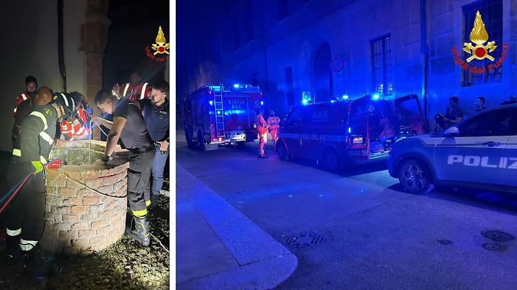 Cade in un pozzo all'interno di un palazzo, 21enne soccorso dai vigili del fuoco