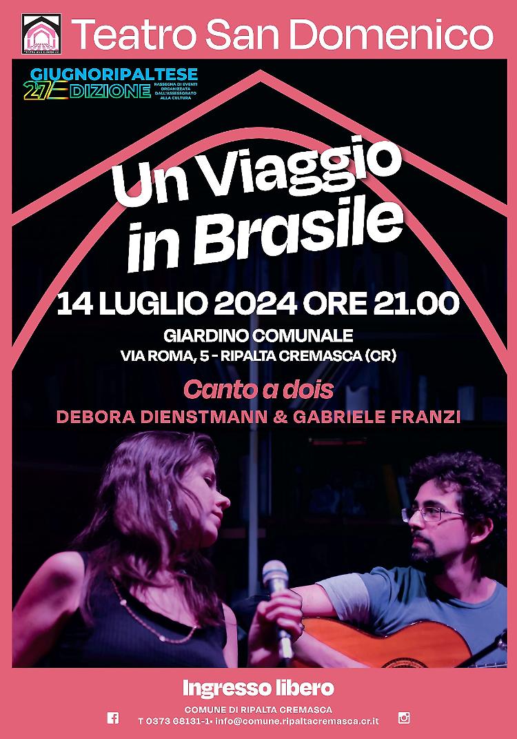 Concerto “Un viaggio in Brasile - Canto a Dois” 