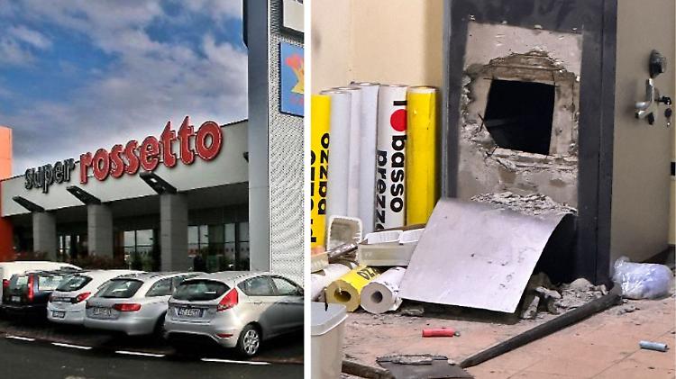 Furto al Super Rossetto, via 50mila euro dalla cassaforte