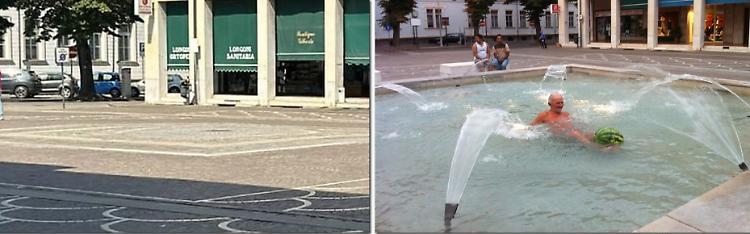 Sempre spenta la fontana delle beffe