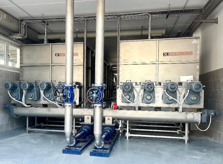 Depuratore: in fase di ultimazione il nuovo comparto di essiccamento fanghi
