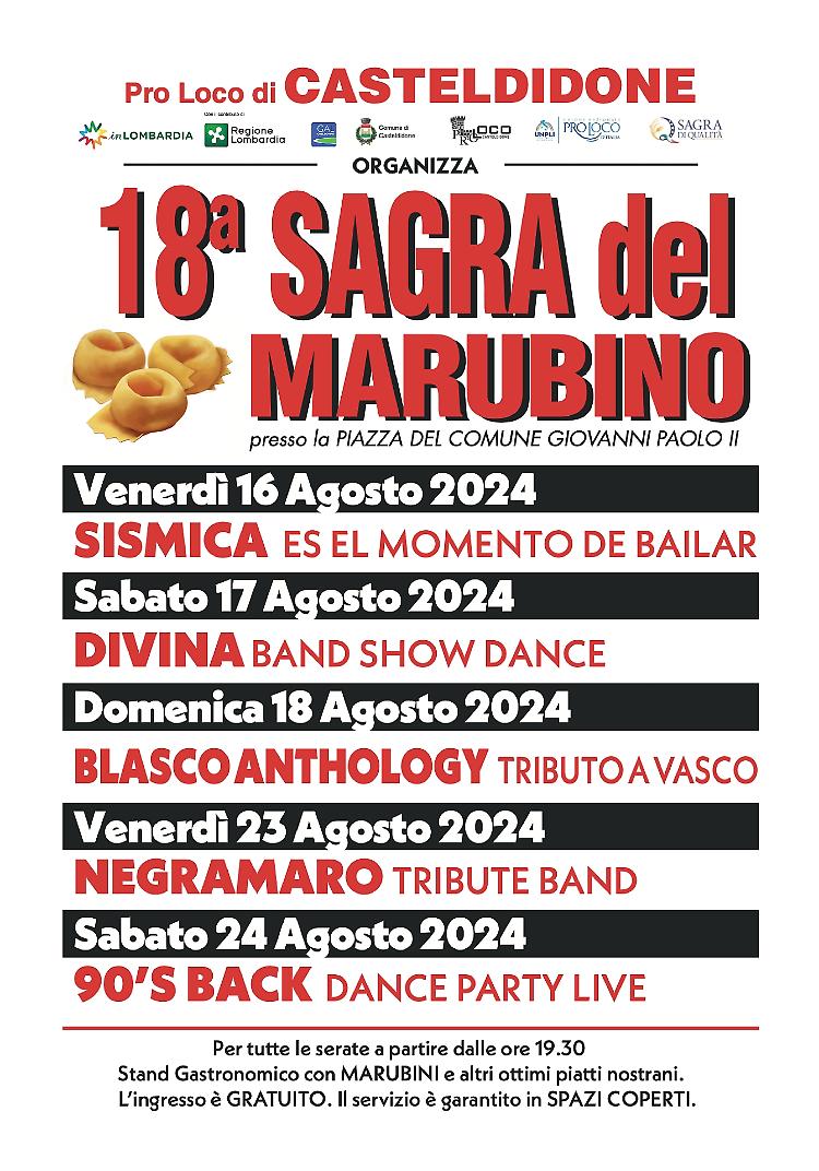 Sagra del marubino a Casteldidone