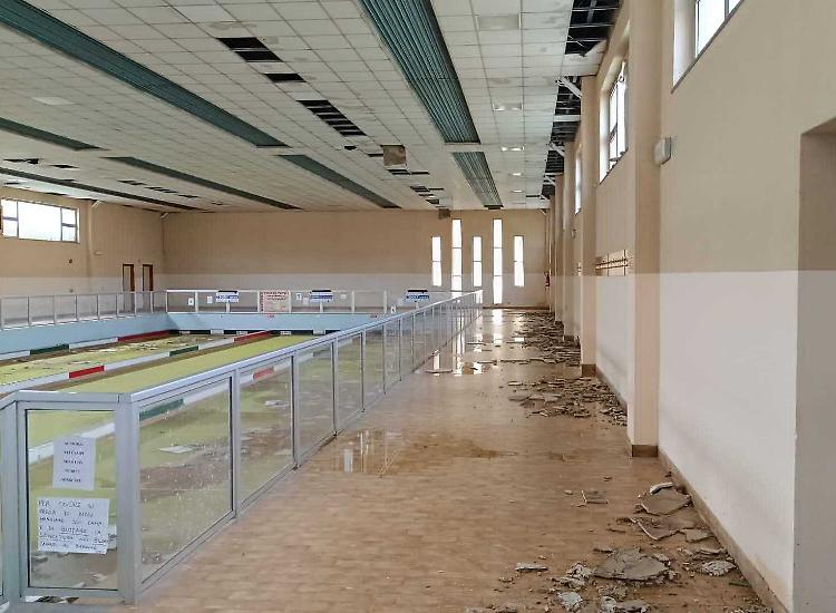 Bocciodromo: cantiere in stallo, e spunta il giallo dell'assicurazione