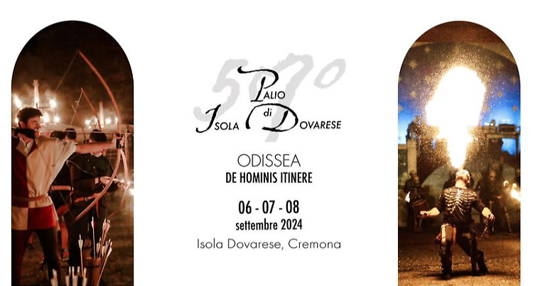 57° Palio di Isola Dovarese: Odissea - De Hominis Itinere