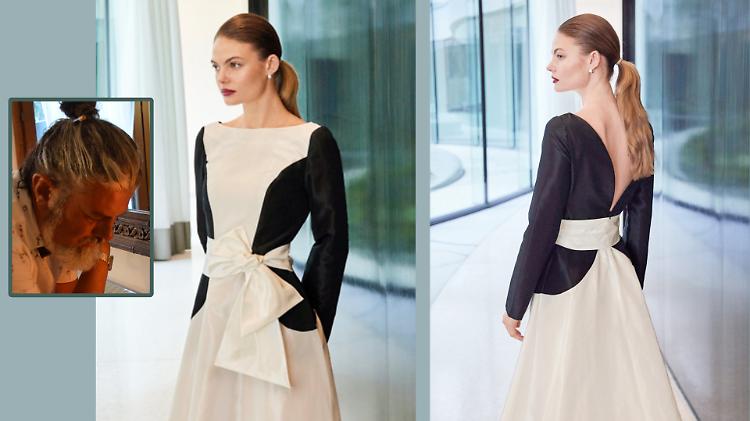 Crema fa moda con l’abito capolavoro