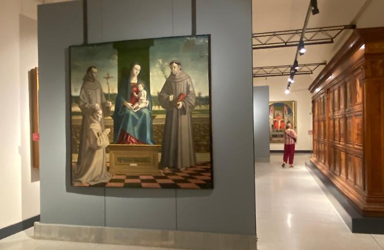 Torna la tavola di Aleni restaurata e ora riscoperta