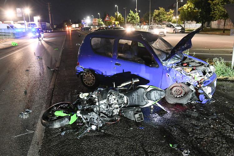 Grave incidente a Cortenuova: grave motociclista cremasco