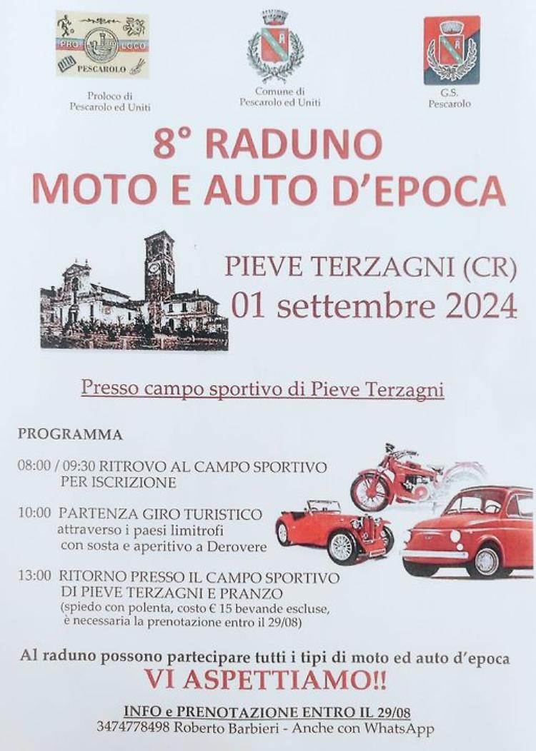7° raduno di moto e auto d'epoca