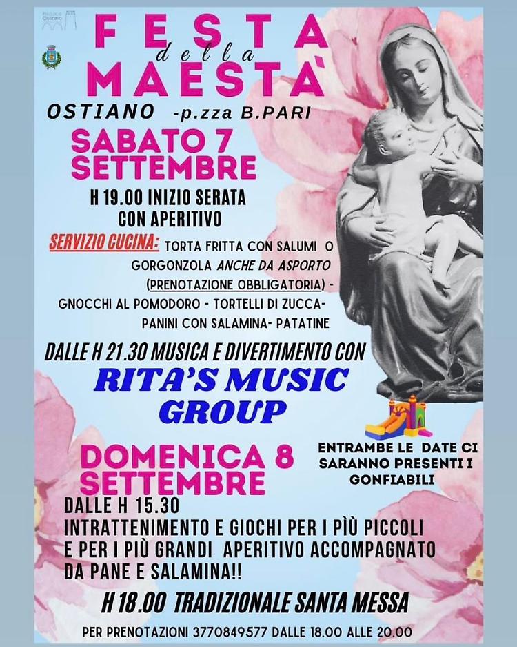 Festa della Maestà 2024