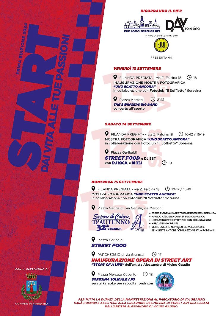 Start - Dai Vita alle tue passioni