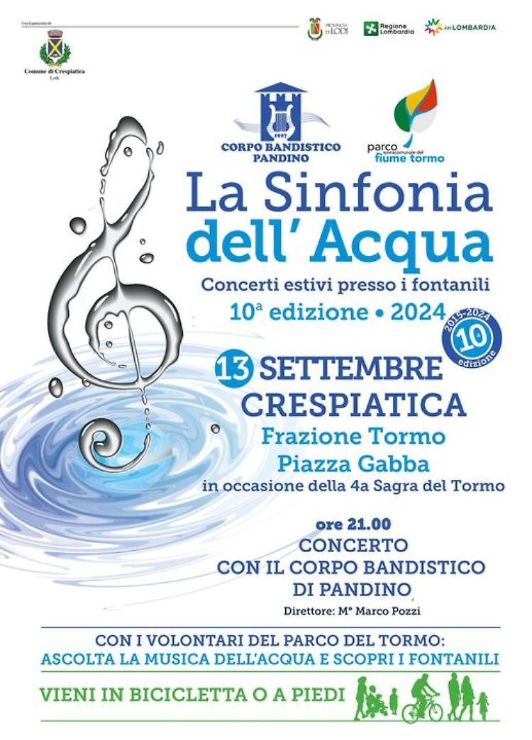 La Sinfonia dell'Acqua, X edizione