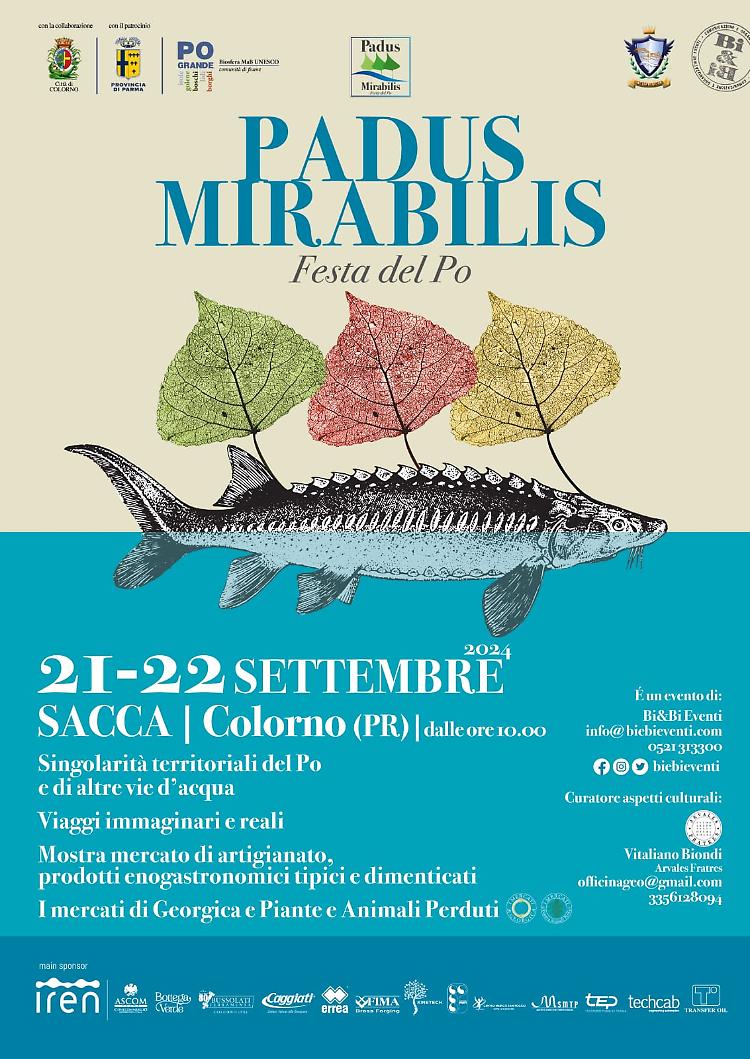 Padus Mirabilis: Festa delle singolarità territoriali del Po e di altre vie d’acqua