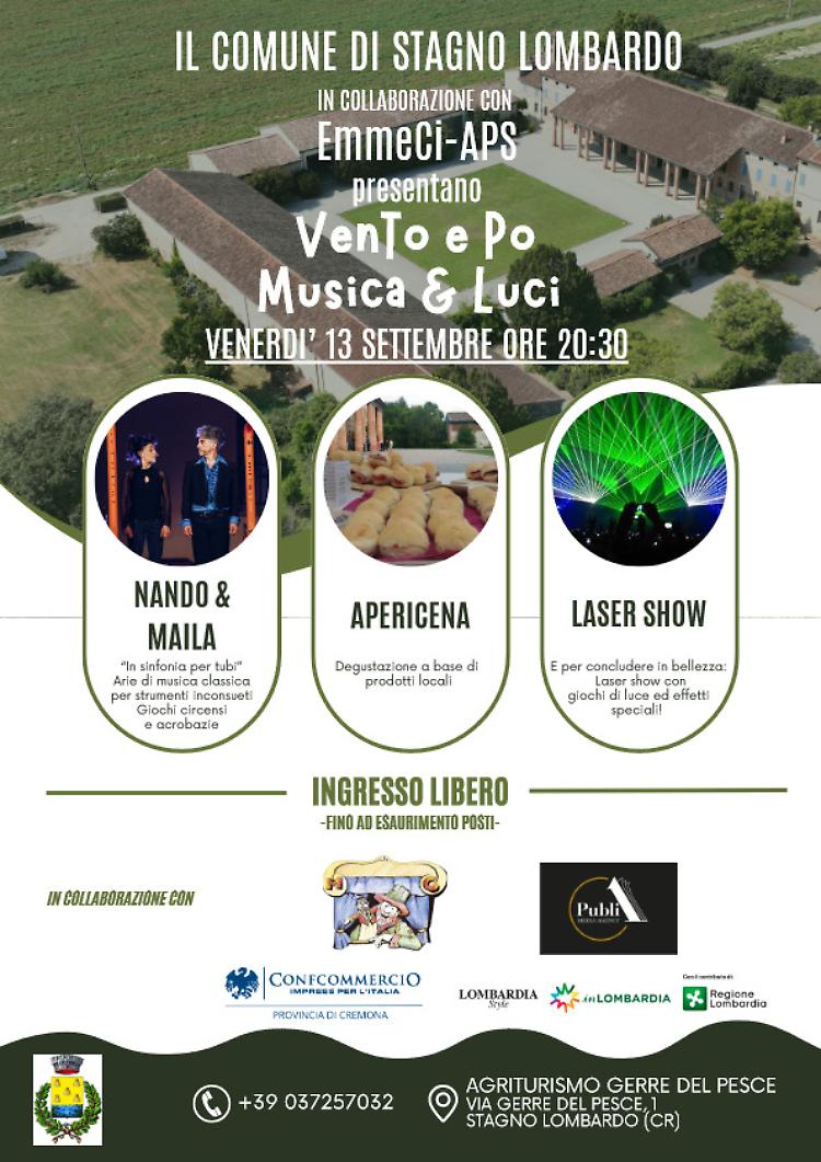 VenTo e Po, Musica&Luci 