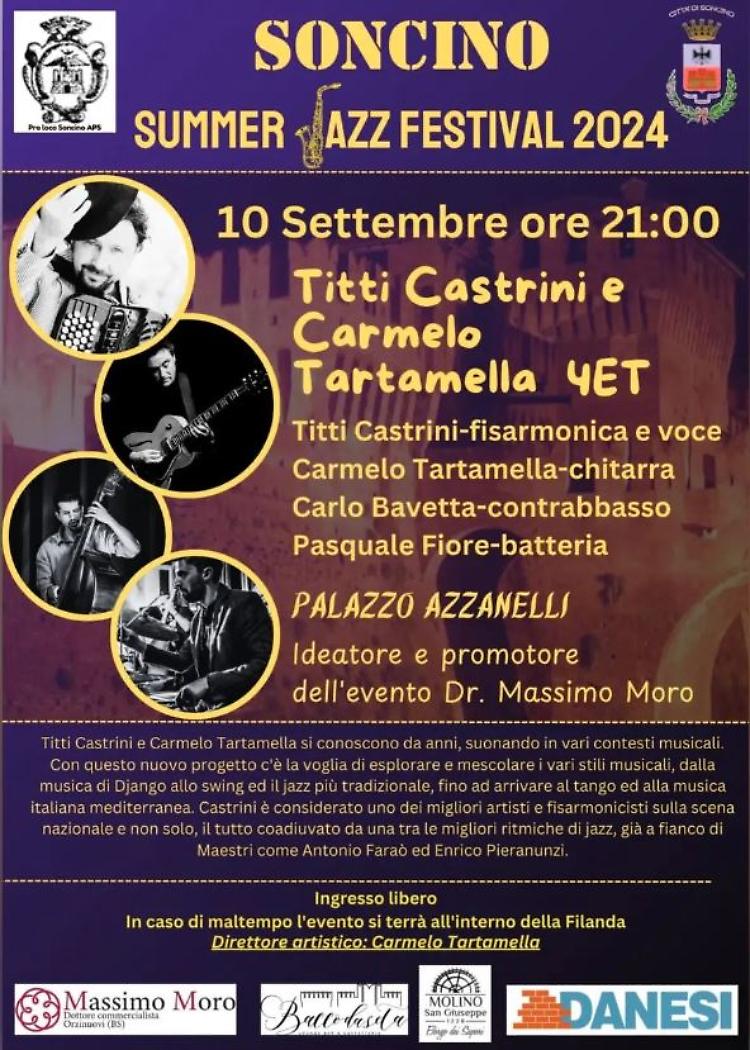 Titti Castrini e Carmelo Tartamella 4tet