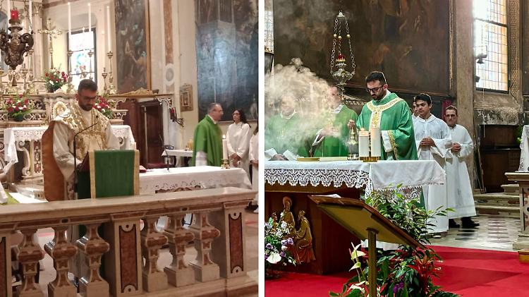 Don Jonathan parroco di due paesi: «Ma sarò vicino a tutti»