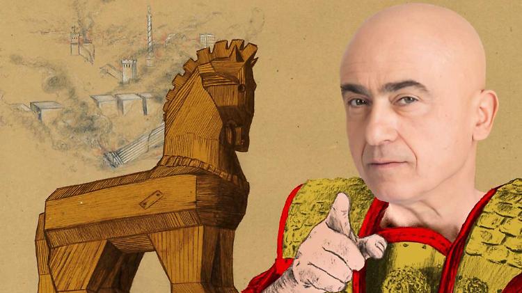 Paolo Cevoli con il suo nuovo spettacolo "Figli di Troia"